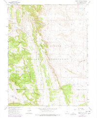 Timber Mountain Colorado Historical topographic map, 1:24000 scale, 7.5 X 7.5 Minute, Year 1961