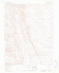 Timber Mountain Colorado Historical topographic map, 1:24000 scale, 7.5 X 7.5 Minute, Year 1961