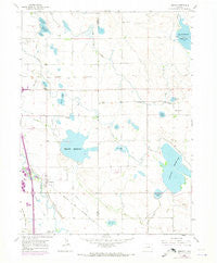 Timnath Colorado Historical topographic map, 1:24000 scale, 7.5 X 7.5 Minute, Year 1960