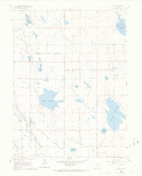 Timnath Colorado Historical topographic map, 1:24000 scale, 7.5 X 7.5 Minute, Year 1960