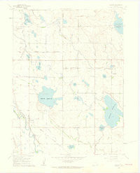 Timnath Colorado Historical topographic map, 1:24000 scale, 7.5 X 7.5 Minute, Year 1960