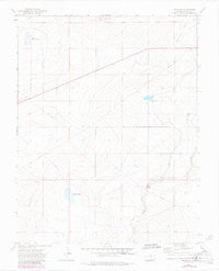 Timpas NE Colorado Historical topographic map, 1:24000 scale, 7.5 X 7.5 Minute, Year 1972
