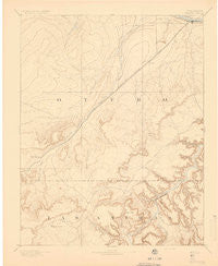 Timpas Colorado Historical topographic map, 1:125000 scale, 30 X 30 Minute, Year 1894