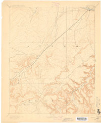 Timpas Colorado Historical topographic map, 1:125000 scale, 30 X 30 Minute, Year 1894