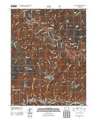 Toner Reservoir Colorado Historical topographic map, 1:24000 scale, 7.5 X 7.5 Minute, Year 2011