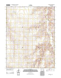 Toonerville SE Colorado Historical topographic map, 1:24000 scale, 7.5 X 7.5 Minute, Year 2013