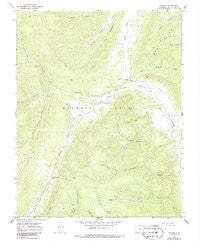 Torres Colorado Historical topographic map, 1:24000 scale, 7.5 X 7.5 Minute, Year 1967