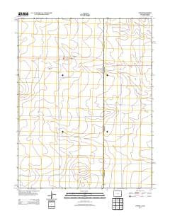 Towner Colorado Historical topographic map, 1:24000 scale, 7.5 X 7.5 Minute, Year 2013