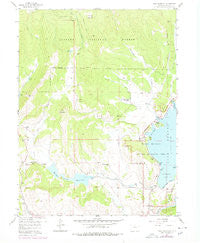 Trail Mountain Colorado Historical topographic map, 1:24000 scale, 7.5 X 7.5 Minute, Year 1957