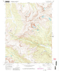 Trail Ridge Colorado Historical topographic map, 1:24000 scale, 7.5 X 7.5 Minute, Year 1957