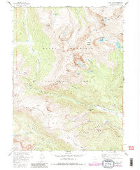 Trail Ridge Colorado Historical topographic map, 1:24000 scale, 7.5 X 7.5 Minute, Year 1957