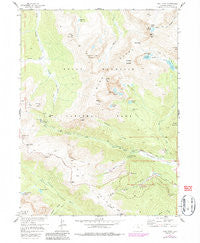 Trail Ridge Colorado Historical topographic map, 1:24000 scale, 7.5 X 7.5 Minute, Year 1957