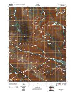 Trail Ridge Colorado Historical topographic map, 1:24000 scale, 7.5 X 7.5 Minute, Year 2010