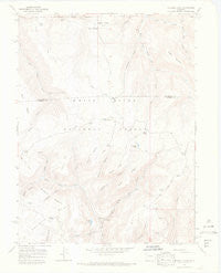 Triangle Park Colorado Historical topographic map, 1:24000 scale, 7.5 X 7.5 Minute, Year 1966