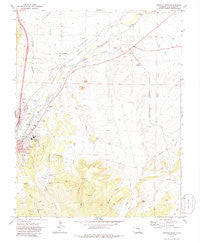 Trinidad East Colorado Historical topographic map, 1:24000 scale, 7.5 X 7.5 Minute, Year 1971