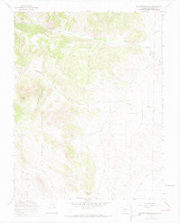 Twin Mountains SE Colorado Historical topographic map, 1:24000 scale, 7.5 X 7.5 Minute, Year 1967