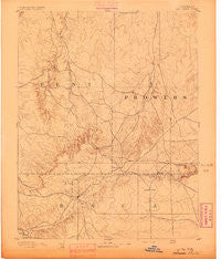 Two Butte Colorado Historical topographic map, 1:125000 scale, 30 X 30 Minute, Year 1893
