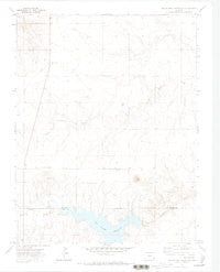 Two Buttes Reservoir Colorado Historical topographic map, 1:24000 scale, 7.5 X 7.5 Minute, Year 1971