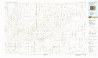 Two Buttes Reservoir Colorado Historical topographic map, 1:100000 scale, 30 X 60 Minute, Year 1984