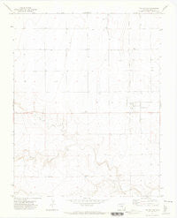 Two Buttes Colorado Historical topographic map, 1:24000 scale, 7.5 X 7.5 Minute, Year 1971