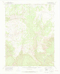 Two V Basin Colorado Historical topographic map, 1:24000 scale, 7.5 X 7.5 Minute, Year 1969