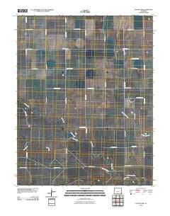 Two Buttes Colorado Historical topographic map, 1:24000 scale, 7.5 X 7.5 Minute, Year 2010