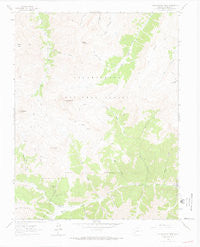 Uncompahgre Peak Colorado Historical topographic map, 1:24000 scale, 7.5 X 7.5 Minute, Year 1963
