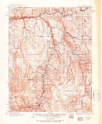 Uncompahgre Colorado Historical topographic map, 1:125000 scale, 30 X 30 Minute, Year 1908