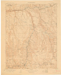 Uncompahgre Colorado Historical topographic map, 1:125000 scale, 30 X 30 Minute, Year 1911