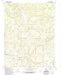 Ute Colorado Historical topographic map, 1:24000 scale, 7.5 X 7.5 Minute, Year 1994