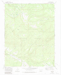 Ute Colorado Historical topographic map, 1:24000 scale, 7.5 X 7.5 Minute, Year 1973