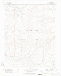 Ute Colorado Historical topographic map, 1:24000 scale, 7.5 X 7.5 Minute, Year 1973