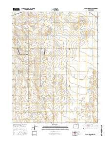 Valley View School Colorado Current topographic map, 1:24000 scale, 7.5 X 7.5 Minute, Year 2016