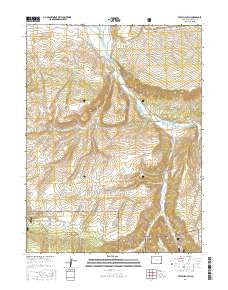 Veatch Gulch Colorado Current topographic map, 1:24000 scale, 7.5 X 7.5 Minute, Year 2016