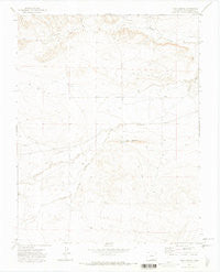 Vega Corral Colorado Historical topographic map, 1:24000 scale, 7.5 X 7.5 Minute, Year 1971