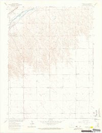 Venango NW Colorado Historical topographic map, 1:24000 scale, 7.5 X 7.5 Minute, Year 1962