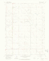 Venango SW Colorado Historical topographic map, 1:24000 scale, 7.5 X 7.5 Minute, Year 1962