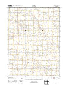Venango SW Colorado Historical topographic map, 1:24000 scale, 7.5 X 7.5 Minute, Year 2013