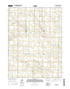Venango SW Colorado Current topographic map, 1:24000 scale, 7.5 X 7.5 Minute, Year 2016