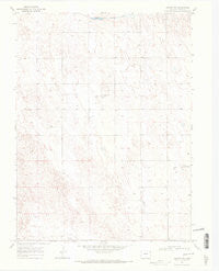 Vernon NW Colorado Historical topographic map, 1:24000 scale, 7.5 X 7.5 Minute, Year 1969