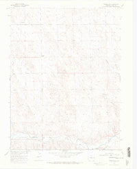 Vernon SW Colorado Historical topographic map, 1:24000 scale, 7.5 X 7.5 Minute, Year 1968