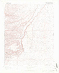 Vicente Canyon Colorado Historical topographic map, 1:24000 scale, 7.5 X 7.5 Minute, Year 1967