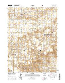 Vim School Colorado Current topographic map, 1:24000 scale, 7.5 X 7.5 Minute, Year 2016