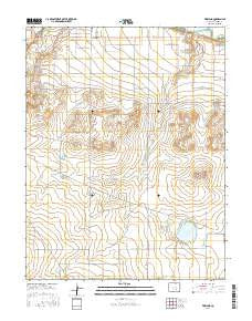 Vineland Colorado Current topographic map, 1:24000 scale, 7.5 X 7.5 Minute, Year 2016
