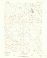 Walden Colorado Historical topographic map, 1:24000 scale, 7.5 X 7.5 Minute, Year 1955