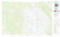 Walden Colorado Historical topographic map, 1:100000 scale, 30 X 60 Minute, Year 1981