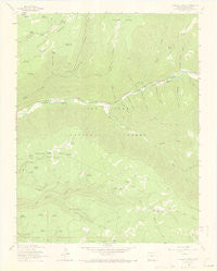 Wallace Ranch Colorado Historical topographic map, 1:24000 scale, 7.5 X 7.5 Minute, Year 1963