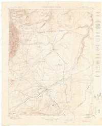 Walsenburg Colorado Historical topographic map, 1:125000 scale, 30 X 30 Minute, Year 1900