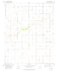 Walsh SE Colorado Historical topographic map, 1:24000 scale, 7.5 X 7.5 Minute, Year 1978