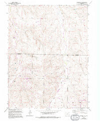 Watkins SE Colorado Historical topographic map, 1:24000 scale, 7.5 X 7.5 Minute, Year 1955